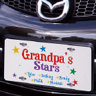 Stars License Plate